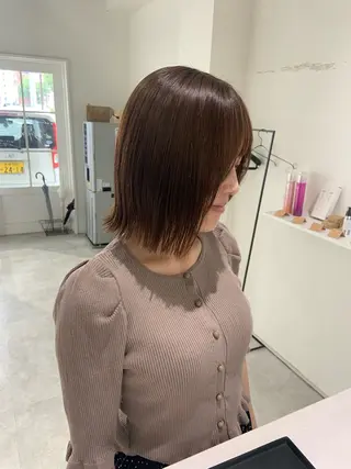 ミディアム 秦 啓輔のヘアスタイル