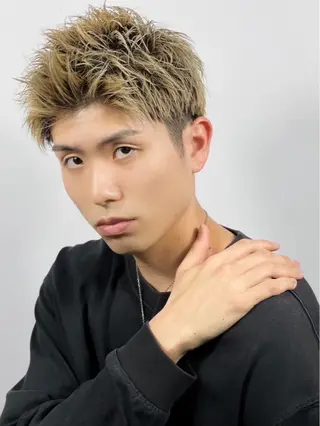 ショート メンズカット　佐々木 開のヘアスタイル