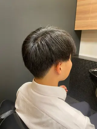 ショート メンズ メンズパーマモデル 大募集中のヘアスタイル