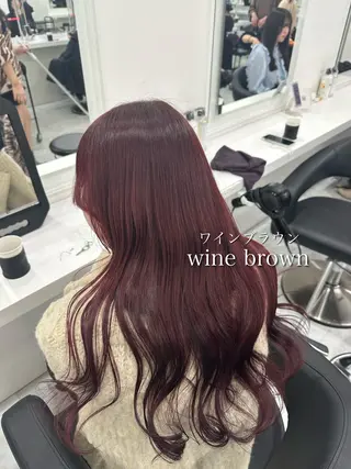 ロング カラー ブリーチなしトレンド SHUSAKUのヘアスタイル