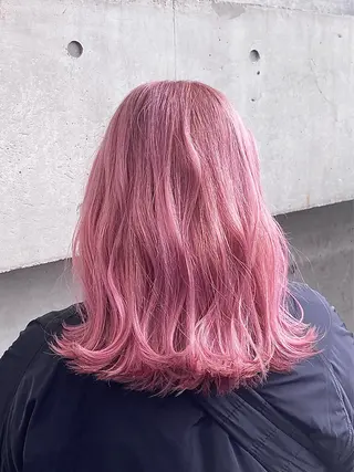 セミロング カラー 前山拓巳 /マンツーマンサロンのヘアスタイル