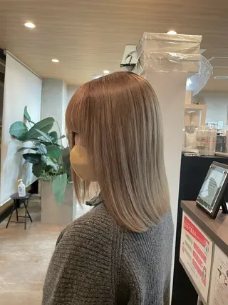 ミディアム レイヤー♡ຼ ボブ/renaのヘアスタイル