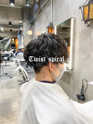 パーマ メンズ メンズパーマ特化 🌟Gakutoのヘアスタイル