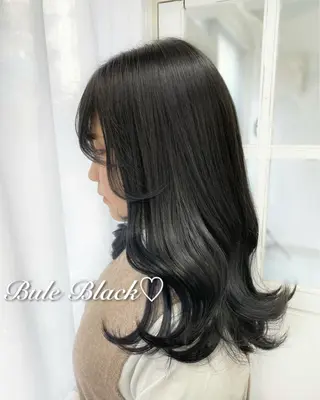 ロング カラー 韓国ヘア🤍髪質改善 🇰🇷AKANEのヘアスタイル