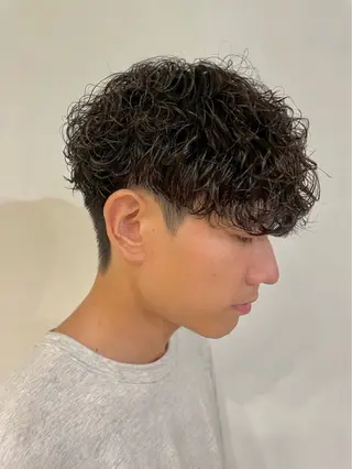 メンズ 三田 真穂のヘアスタイル