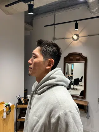 ショート メンズ 渡邉 真也のヘアスタイル