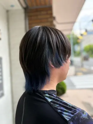 カラー メンズ 上川畑 つかさのヘアスタイル