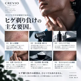 メンズ 脱毛サロン CREVIOのエステ・リラクイメージ