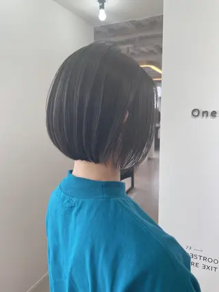 ショート カラー 片山美穂 心斎橋・なんばのヘアスタイル