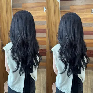 ロング カラー RINNO🌷透明感 カラー/髪質改善のヘアスタイル