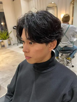 パーマ メンズ 🐻千葉 碧和🐻のヘアスタイル