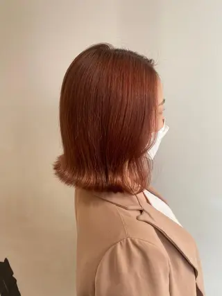 ミディアム カラー 栄/平日限定✨ REIRIのヘアスタイル