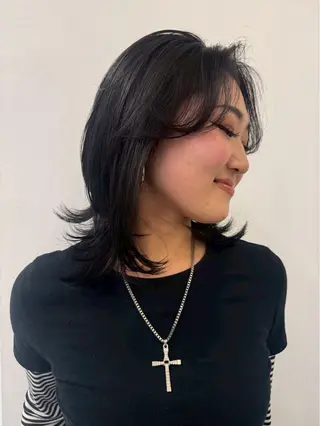カラー 🩷透明感&艶 カラーRINKA🩷のヘアスタイル