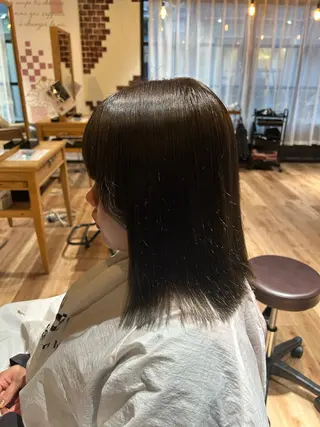 ミディアム 巽 愛夏のヘアスタイル