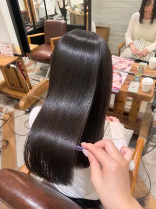 ミディアム 髪質改善/レイヤー カット KANONのヘアスタイル