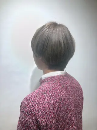 カラー メンズ 中野 竜介のヘアスタイル