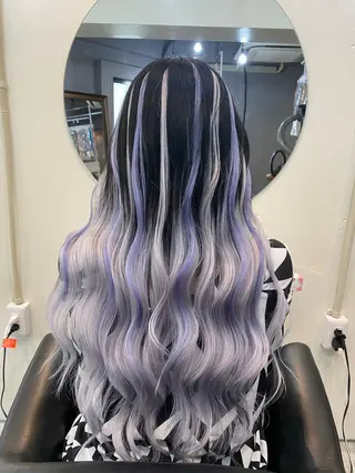 ロング カラー 艶髪ハイトーン💎 Rukumoのヘアスタイル