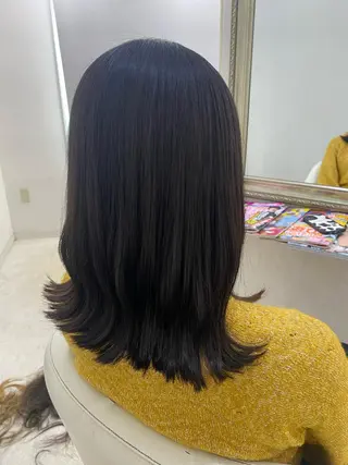 セミロング 羽澤 亨威【髪質改善】のヘアスタイル