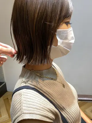 ショート カラー 美髪改善・レイヤー tadasuke⭐️のヘアスタイル