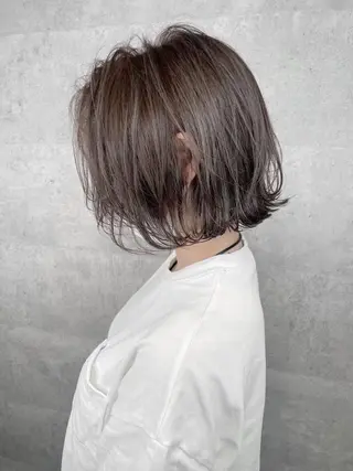 ミディアム カラー BUCKS【天王寺】 バックス【駅30秒】のヘアスタイル
