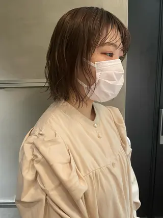 ショート カラー 大人girly🛋️ 🤍yukakoのヘアスタイル