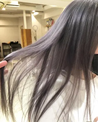 ミディアム カラー ヘアアレンジ メンズ特化✂️栗原 侑也のヘアスタイル