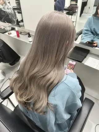ロング ベージュカラー/ 新潟/万代/なお🎀のヘアスタイル