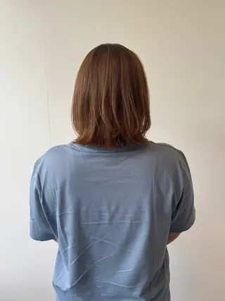 ミディアム mio/ カットモデル募集中‎のヘアスタイル