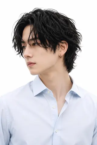 ショート メンズ パーマ ダメージレス コバヤシ ヒロヒトのその他イメージ