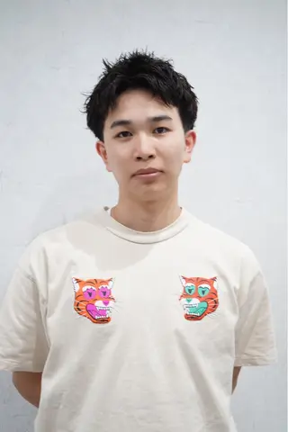 ショート パーマ メンズ men’s hair / 隼翔のヘアスタイル