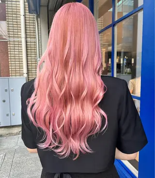 ロング カラー 🎀♥️推しカラー tomoka💜🍭のヘアスタイル