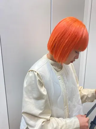 ショート カラー メンズ清潔感のプロ 💈メンズパーマ藤田のヘアスタイル