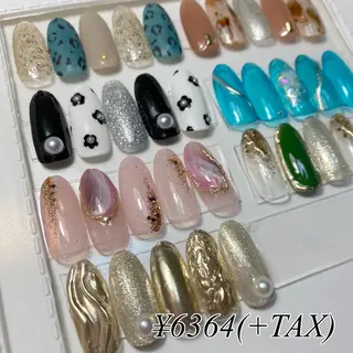 ミディアム ネイル nail salon Revymoreのネイルデザイン
