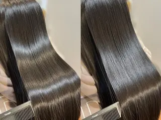 セミロング 髪質改善 suzukiのヘアスタイル