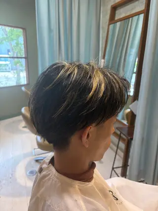 メンズ どうめん ゆきのヘアスタイル