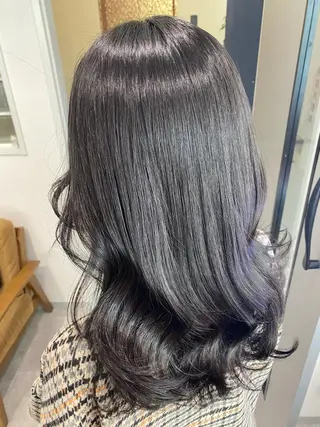 セミロング カラー 【safric】 NAOのヘアスタイル