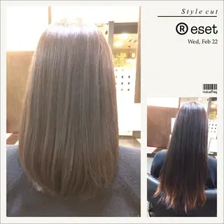 ロング 澤田 彩香のヘアスタイル