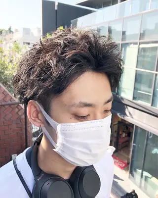ヘアアレンジ メンズ メンズ特化✂️栗原 侑也のヘアスタイル