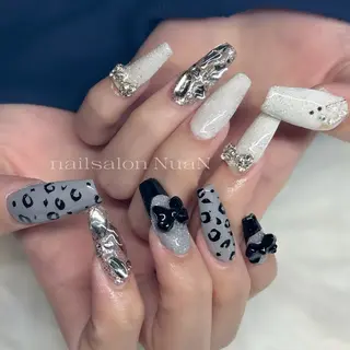 ネイル NuaN ミニモ停止中のネイルデザイン