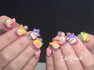 ネイル L&Y Nail🎀 思雪のネイルデザイン