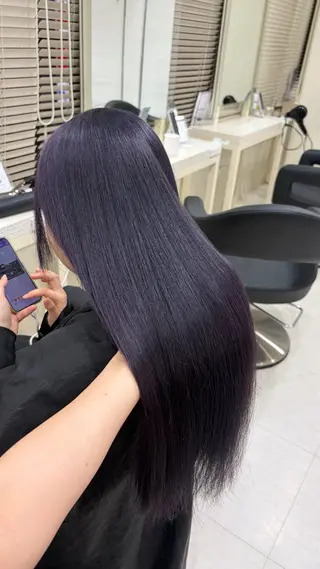 カラー 🍒ブリーチなし🍒 暖色🍒YUUNAのヘアスタイル