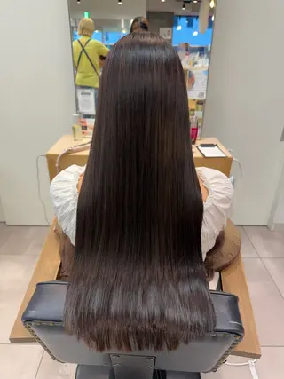 ロング カラー うる艶×透明感カラー 🫧/ほのかのヘアスタイル