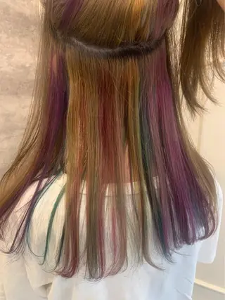 セミロング カラー 🫟Blanco🫟 Color&Careのヘアスタイル