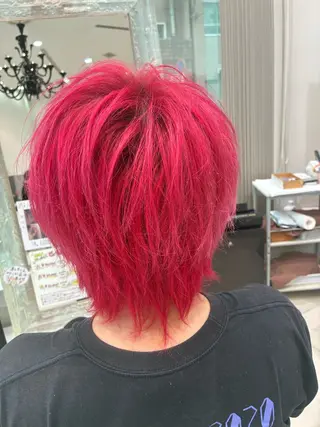 ショート カラー メンズ トップスタイリスト 石川みやびのヘアスタイル