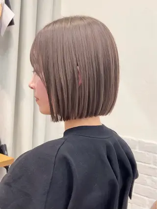 ミディアム 結べるレイヤーカット /カラー/あさかのヘアスタイル