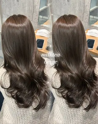 ロング ayano /レイヤー/艶カラーのヘアスタイル