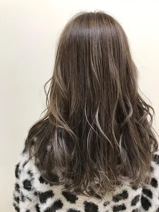 セミロング カラー 田町駅徒歩5分 🌼fumiのヘアスタイル