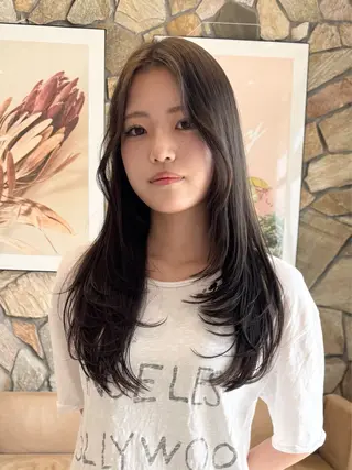 ロング 佐野 怜也のヘアスタイル