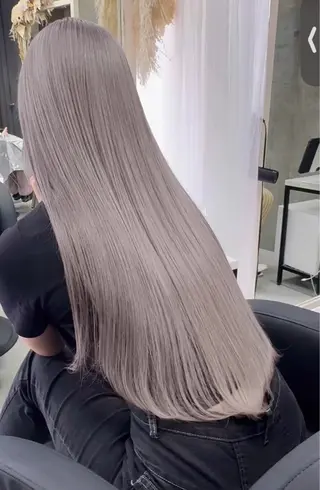ロング カラー XELM高崎 nearaのヘアスタイル