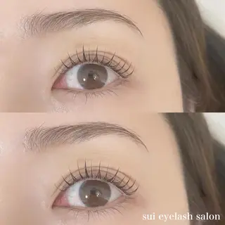 マツエク・マツパ Sui eyelashのマツエク・マツパデザイン